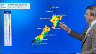 RainWatch - The next 8 days around NZ