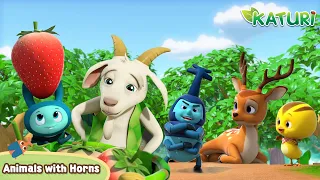 [Katuri Story] Animals with Horns | Katuri | Theme story | Kids