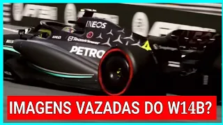 IMAGEM VAZADA DO NOVO CARRO DA MERCEDES - MERCEDES F1 - F1 2023