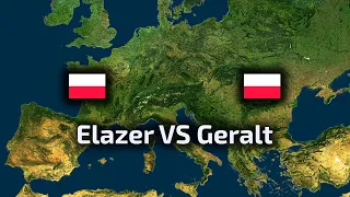 Elazer VS Geralt - ZvP - WardiTV European League 2021 - polski komentarz