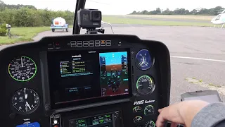 Martin and Duncan Go Flying - Robinson R66 Start Up