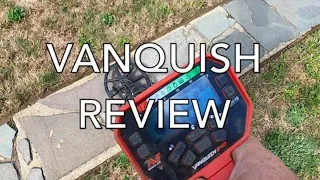 Minelab Vanquish: Signal Depth, Target Separation Test, A Review Of Its Capabilities The Book