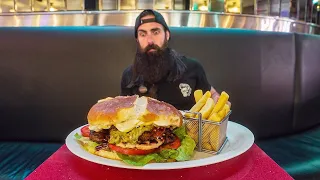 FINALLY ATTEMPTING SCOTLAND'S BIGGEST BURGER CHALLENGE! | BeardMeatsFood