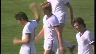 U.S.A. 0-5 England 16th June 1985 (Dixon scores 2 goals)