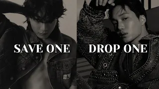 [KPOP GAME] Save one Drop one |Male Idols Edition (HARD) #2