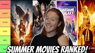 Every Summer Movie I Saw Ranked!