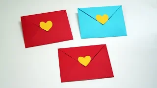 How to make a Paper Envelope [ Envelope Making with Paper at Home ]