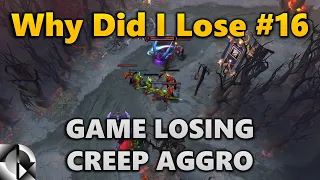 De-aggro enemy creeps ASAP - WDIL #16 | Dota 2 7.29d