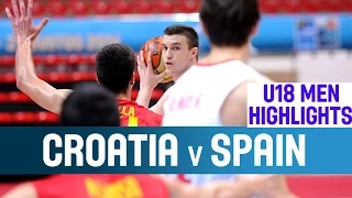 Croatia v Spain - Highlights - Quarter-Finals - 2014 U18 European Championship