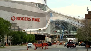 ROGERS PLACE | Timelapse: Rogers Place Sign Install