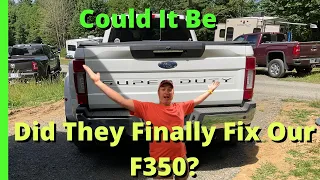 2022 F350  has trailer brake issue