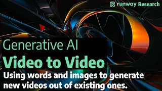Video to Video Creation with GEN-1 AI Model and the power of Generative AI