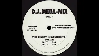 D.J. MEGA-MIX VOL. 1 The Finest Ingredients Club Mix Part 2 * Norman Cook * No Label MM001