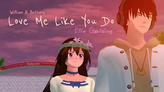 Ellie Goulding - 'Love Me Like You Do' - || FMV || [SAKURA SCHOOL SIMULATOR]