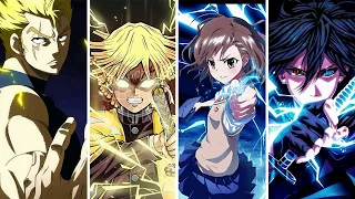 Top 20 Strongest Lightning Users in Anime