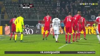 Гимарайнш 0-2 Бенфика  Португальская Примейра Лига  16 й тур