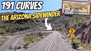 Historic Arizona Sidewinder: (191 Curves) Route 66