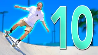 10 EASIEST SKATEPARK TRICKS FOR BEGINNERS!