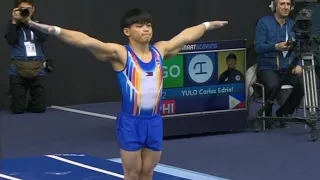 Carlos Edriel Yulo 🇵🇭 Philippines GOLD 🥇 Medal Vault Final - Baku World Cups 2023