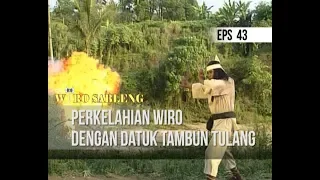 WIRO SABLENG - Perkelahian Wiro Dengan Datuk Tambun Tulang [ EPS 43 ]