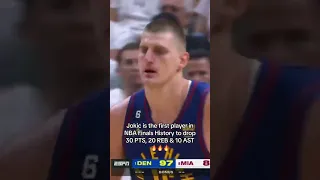 Jokic is on a whole different level 😳 #NBAFinals