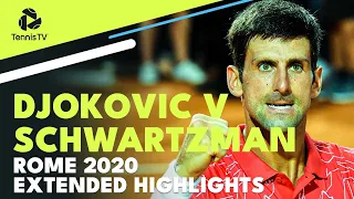 Novak Djokovic vs Diego Schwartzman | Rome 2020 Final Extended Highlights