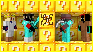 MINECRAFT, ALE ČEHO SE DOTKNEME, SE STANE LUCKYBLOCK!😂| [MarweX&@GALAKTUS&@MegaSkuci&@fatlaax]