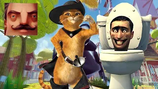 Hello Neighbor - My New Neighbor Puss in Boots: The Last Wish Final History Gameplay Walkthrough