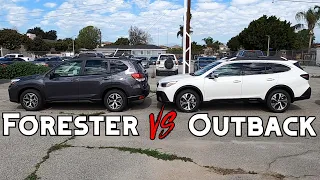Subaru Outback vs. Forester: Which Should You Buy??