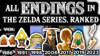 Every Zelda Ending Ranked from WORST to BEST