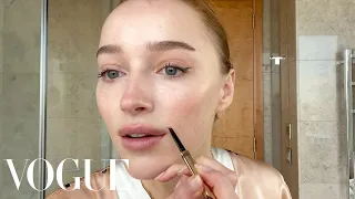 Bridgerton's Phoebe Dynevor on Dry Skin Care & Casual Makeup | Beauty Secrets | Vogue