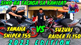 RAIDER FI 150 VS SNIPER 155 | BAHALA NA KAYO HUMUSGA!!