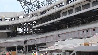 Texas Rangers Globe Life Field view from home plate