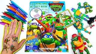 Teenage Mutant Ninja Turtles Mutant Mayhem Games, Tattoos and Coloring