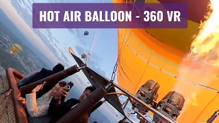 4K 3D 360 VR Hot Air Balloon Flight experience in magical Cappadocia | Turkey 🇹🇷