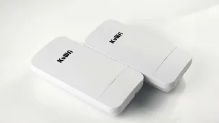 KuWFi WB2F01: 1-2km Wireless bridge 2.4G 300Mbps AP/Repeater Mode Point to Point / Multi