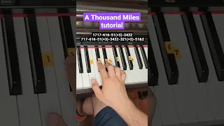 A Thousand Miles Vanessa Carlton - Piano Tutorial