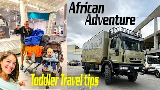 Embarking on an Epic African Overland Adventure ► | Toddler Travel Tips!