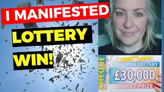 I Manifested And WON THE LOTTERY! - MUST WATCH!