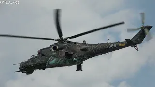 NATO Tiger Meet 2022 2xCzech Air Force Mil Mi-35/24V Hind