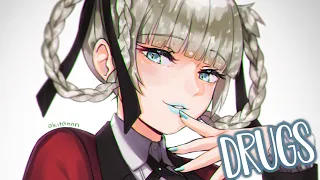 Nightcore - UPSAHL - Drugs (feat. Two Feet) (Lyrics)