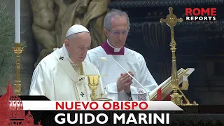 Francisco ordena obispo este domingo a Guido Marini, su ex maestro de ceremonias