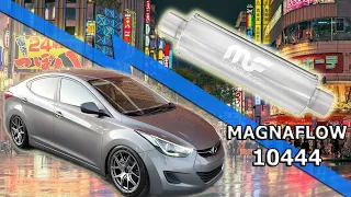 Elantra 1.8 NU Magnaflow Muffler + Dual tips