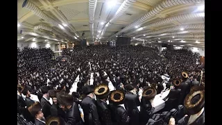 שמחת בית צאנז - הכניסה של האדמו"ר מצאנז | Sanz Wedding - Rabbi's Grand Entrance