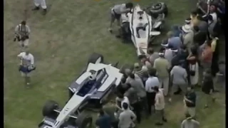 Jacques Villeneuve & Ralf Schumacher Crash Australia 2001