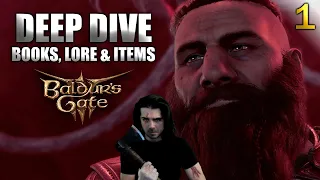 Baldur's Gate 3 Deep Dive Pt 1 (Books, Lore, Items & More) Light Cleric