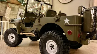 Comparing Different Sized Tires and Wheels on my RocHobby 1:6 Scale JEEP!