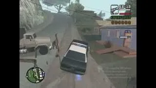 Погоня от полицейских в GTA San Andreas 1