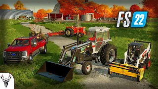 THIS NEW ROAD COULD SAVE ME THOUSANDS!!! (FS22 Hay Farm Series)