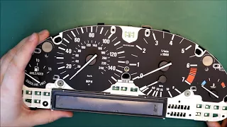 See that before you begin the cluster pixel repair! BMW E39 E38 E53 detailed instruction guide